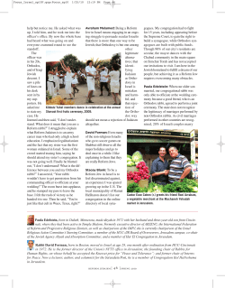 Jew in Israel means engaging in an ongo