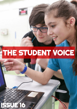 the student voice - The Langley Academy
