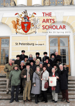 Read as a PDF file - The Worshipful Company of Arts Scholars