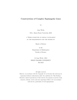 Constructions of Complex Equiangular Lines