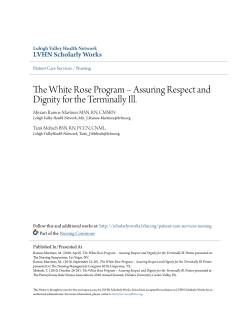 The White Rose Program - LVHN Scholarly Works