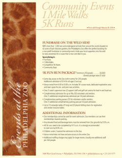 Community Events 1 Mile Walks 5K Runs