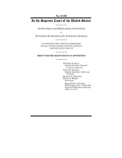 In the Supreme Court of the United States