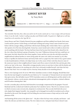 Bookclub Notes - UQP