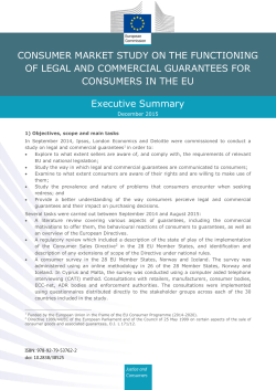 Executive Summary - European Commission