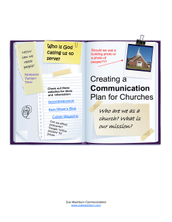 PDF - Presbyterian Mission Agency