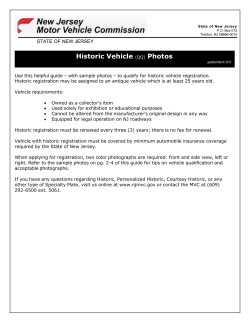 Historic Vehicle (QQ) Photos