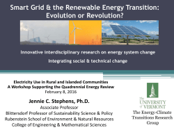 Presentation - National Academy of Sciences