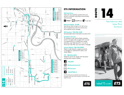 Route 14 - City of Edmonton