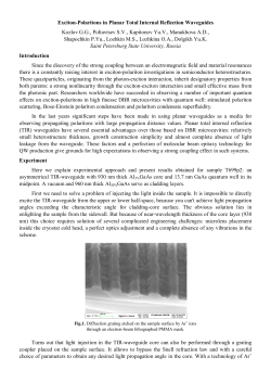 Exciton-Polaritons in Planar Total Internal Reflection Waveguides