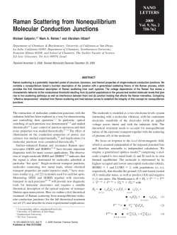 Raman Scattering from Nonequilibrium Molecular Conduction
