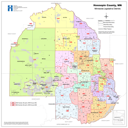 Hennepin Legislative Districts