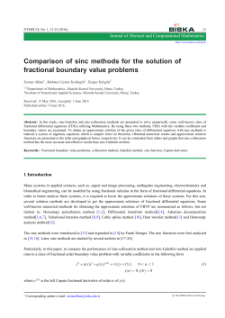 Comparison of sinc methods for the solution of fractional