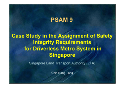 Case Study in the Assignment of Safety Integrity