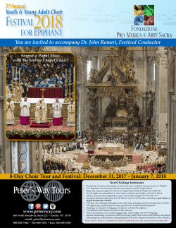 Peter`s Way Tours - Christ Cathedral Music