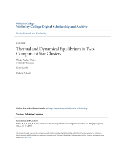 Thermal and Dynamical Equilibrium in Two
