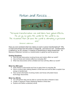 MotionandForcesSyllabus - DCS Montessori Charter School