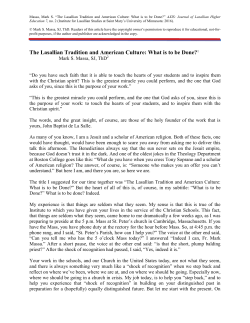 this PDF file - AXIS: Journal of Lasallian Higher Education