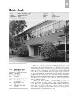 Rainier Beach - Seattle Public Schools