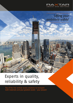 RAXTAR EXPERT Series - metric brochure
