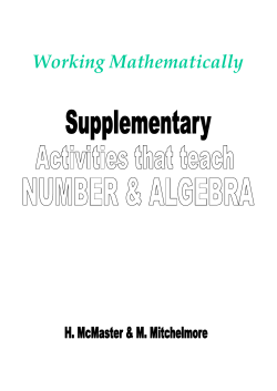 Financial Mathematics