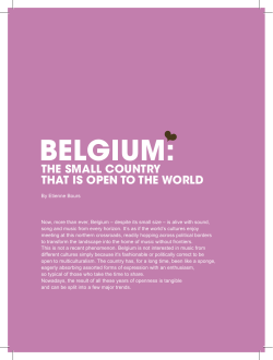 belgium - Muziekcentrum Vlaanderen