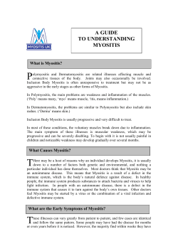 Guide To Myositi