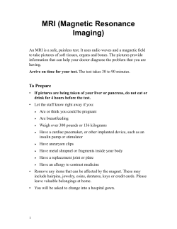 MRI - Health Information Translations