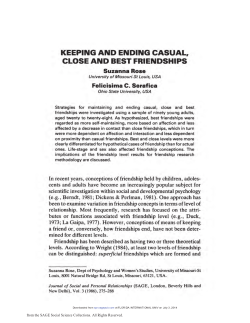 keeping and ending casual