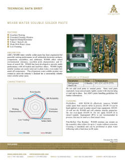 AIM WS488 SAC305 or SN63/PB37 - Accu