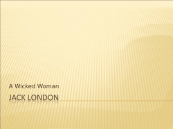 A Wicked Woman