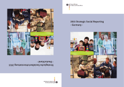 Strategic Social Reporting 2015