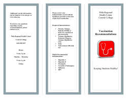 Pella Regional Health Center Central College Keeping Students