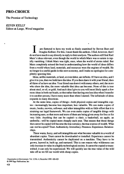 pro-choice - Kevin Kelly