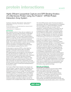 protein interactions - Bio-Rad