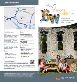 Bishop`s Waltham Pocket Guide