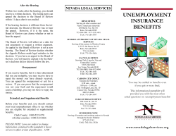 Unemployment Compensation Brochure
