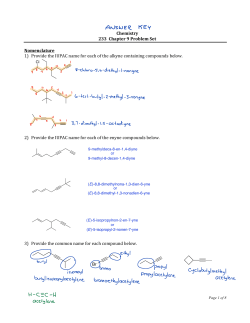 Ch 9 Problem Set
