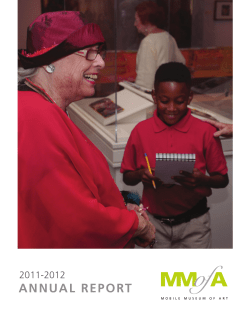 ANNUAL REPORT - Mobile Museum of Art