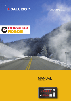 manual - Saferoad Daluiso A/S