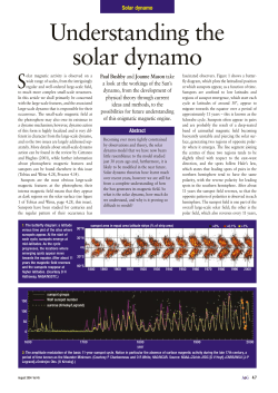 Understanding the solar dynamo