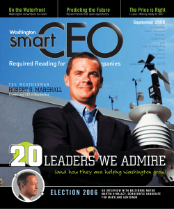 LEADERS WE ADMIRE - Hoop Dreams Scholarship Fund