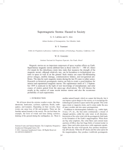 Supermagnetic Storms: Hazard to Society - mtc-m16c:80