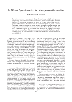 An Efficient Dynamic Auction for Heterogeneous Commodities