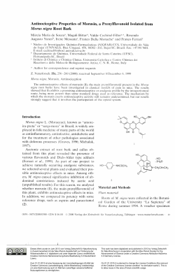 Antinociceptive Properties of Morusin, a Prenylflavonoid Isolated