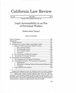 California Law Review - In the Public Interest