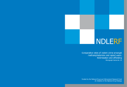 Comparative rates of violent crime amongst methamphetamine and