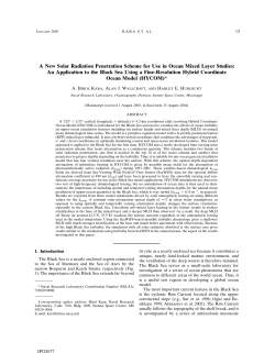 A New Solar Radiation Penetration Scheme for Use in Ocean Mixed