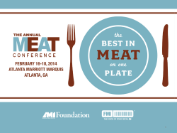 Need States - North American Meat Institute