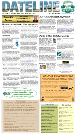 Events of Interest City of St. Cloud Halloween